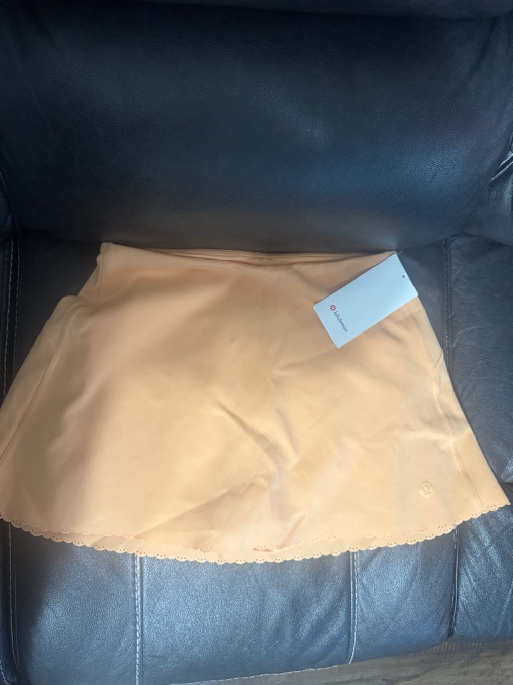 lululemon athletica Peach Scalloped Hem Skort - New (w/detached tag)